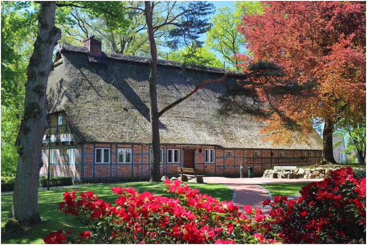 Das Heimathaus in Jesteburg im Mai 2018