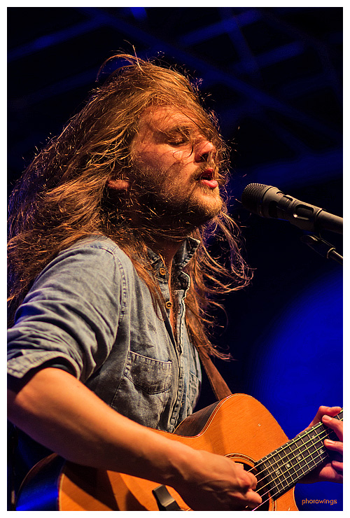 Jonathan Kluth, voc, g, in Schneverdingen
 at Blues Roots and Song Festival