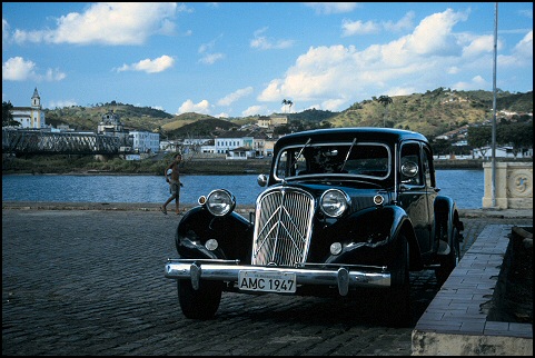 vintage car in Sao Felix/Bahia