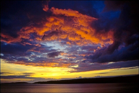 sunset Gairloch